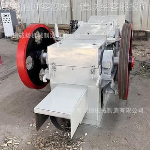 原木树枝油产竹子切片机移动式木头竹打碎削片机时1吨 柴大500子