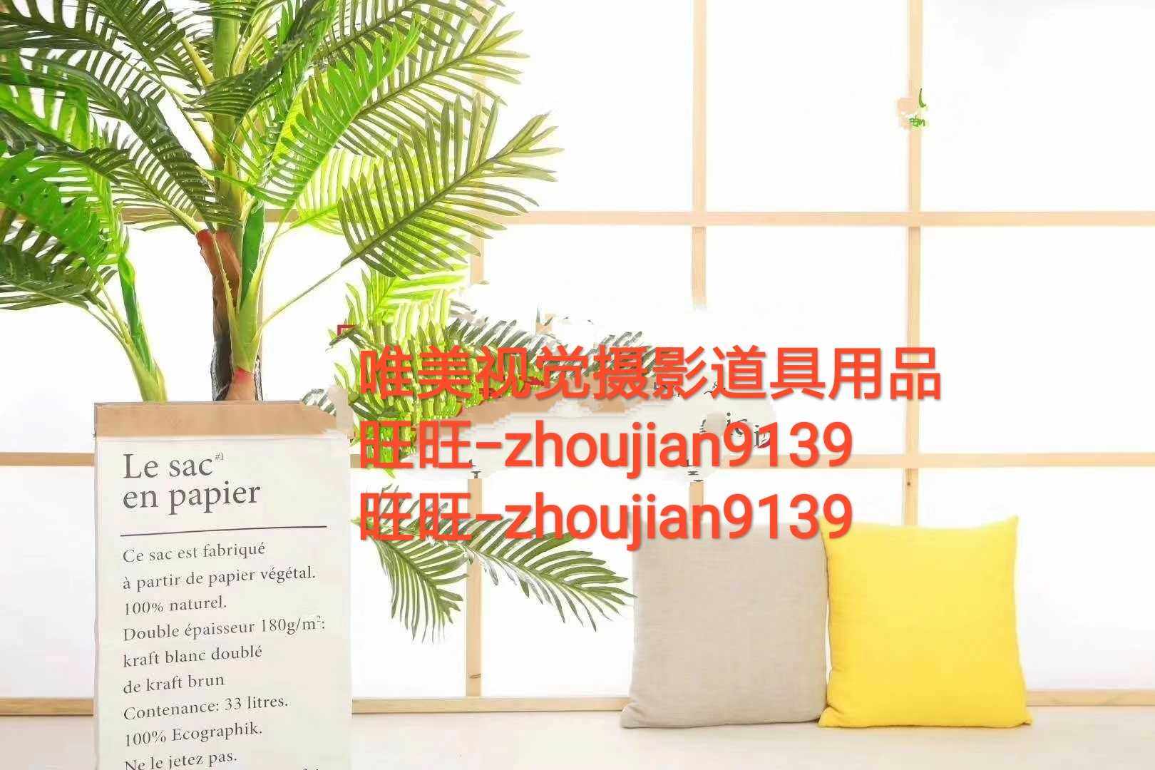 新款儿童实景摄影棚婚纱实景影楼装修韩式无闪棚店面设计w-4726