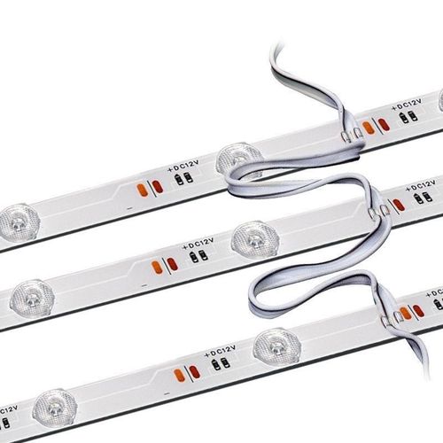 led漫反射灯条灯带卷帘q软膜灯箱uv卡布12v防水广告模组光源3030