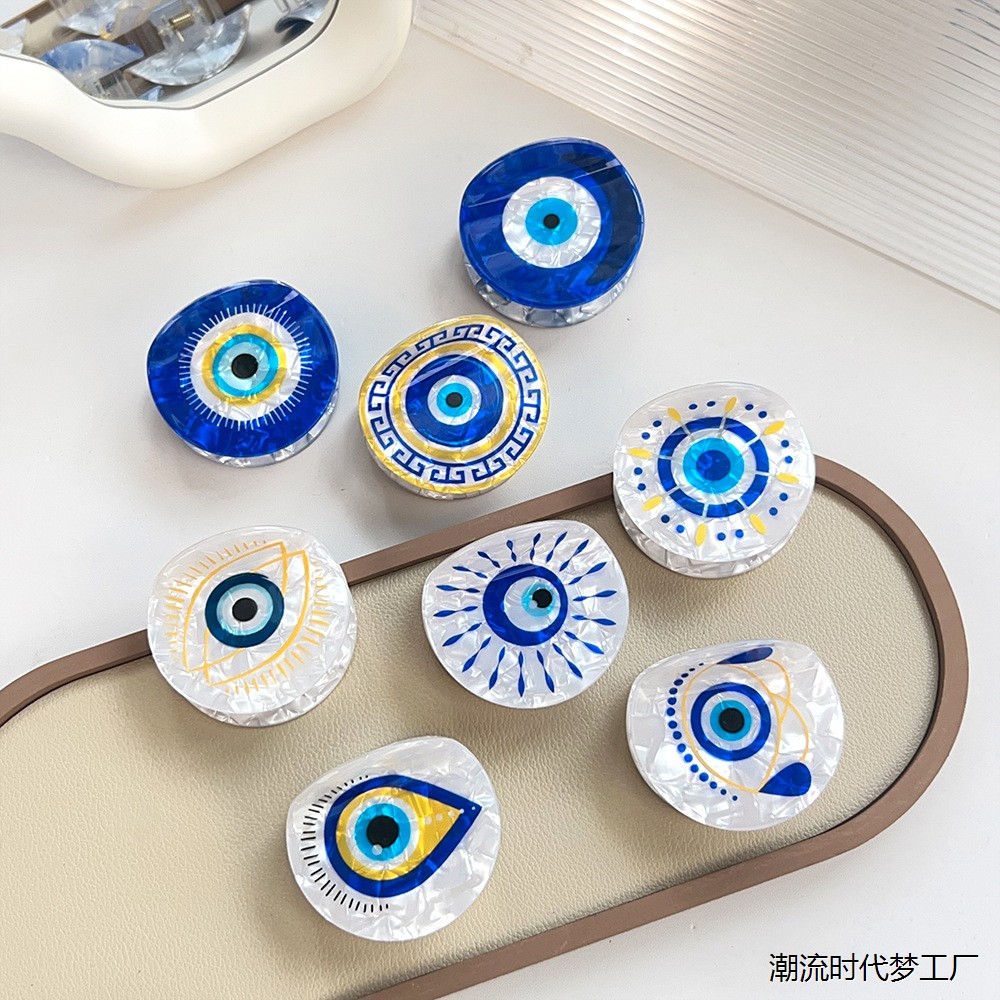 土耳其风格恶魔之眼发夹