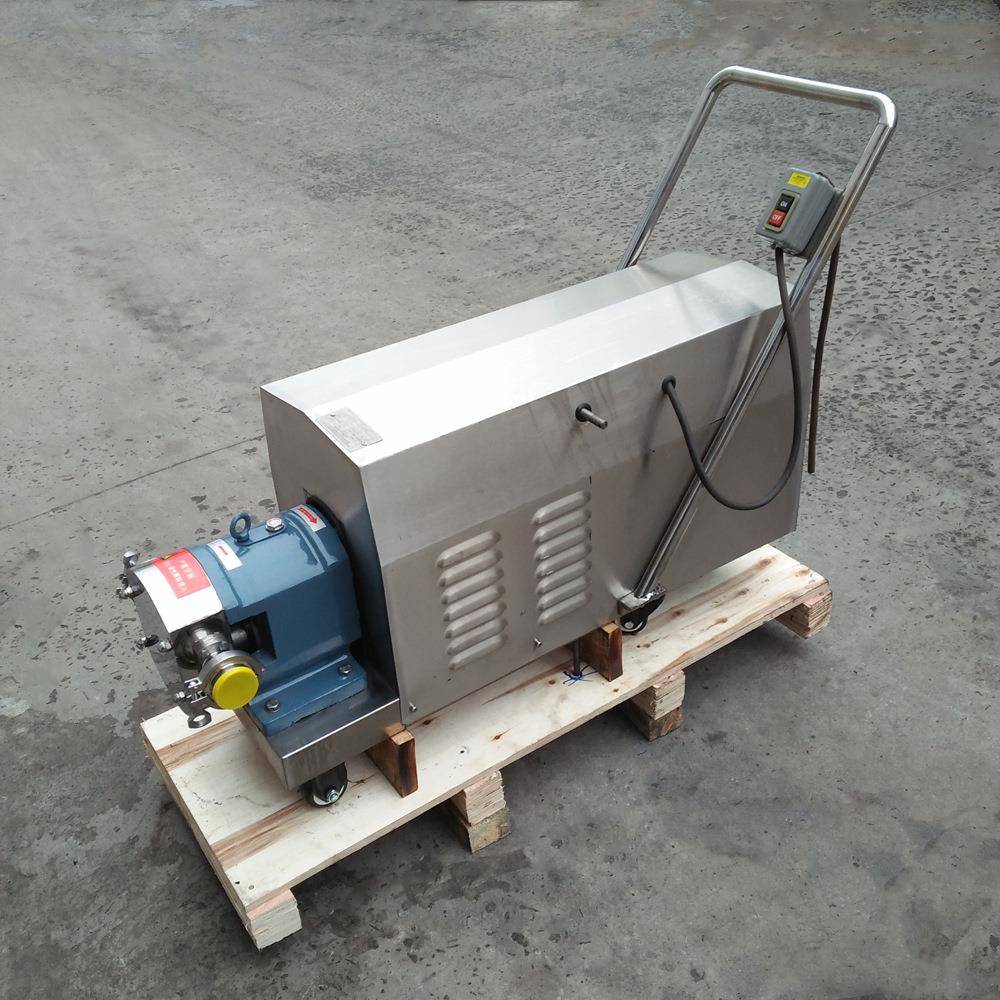 TR-52不锈钢凸轮转子泵食品卫生移动型转子泵