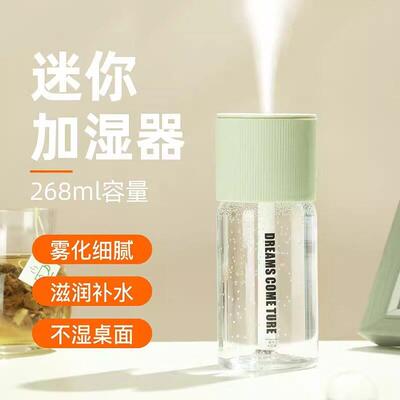 Mini USB Air Humidifier for Home Bedroom Office Desk Air Pur