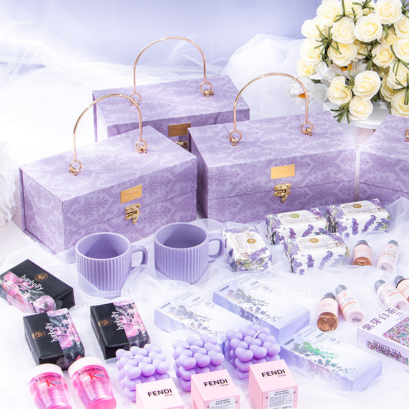 伴手礼女伴娘结婚送姐妹团高档实用回礼礼物小众高级轻奢手提礼盒