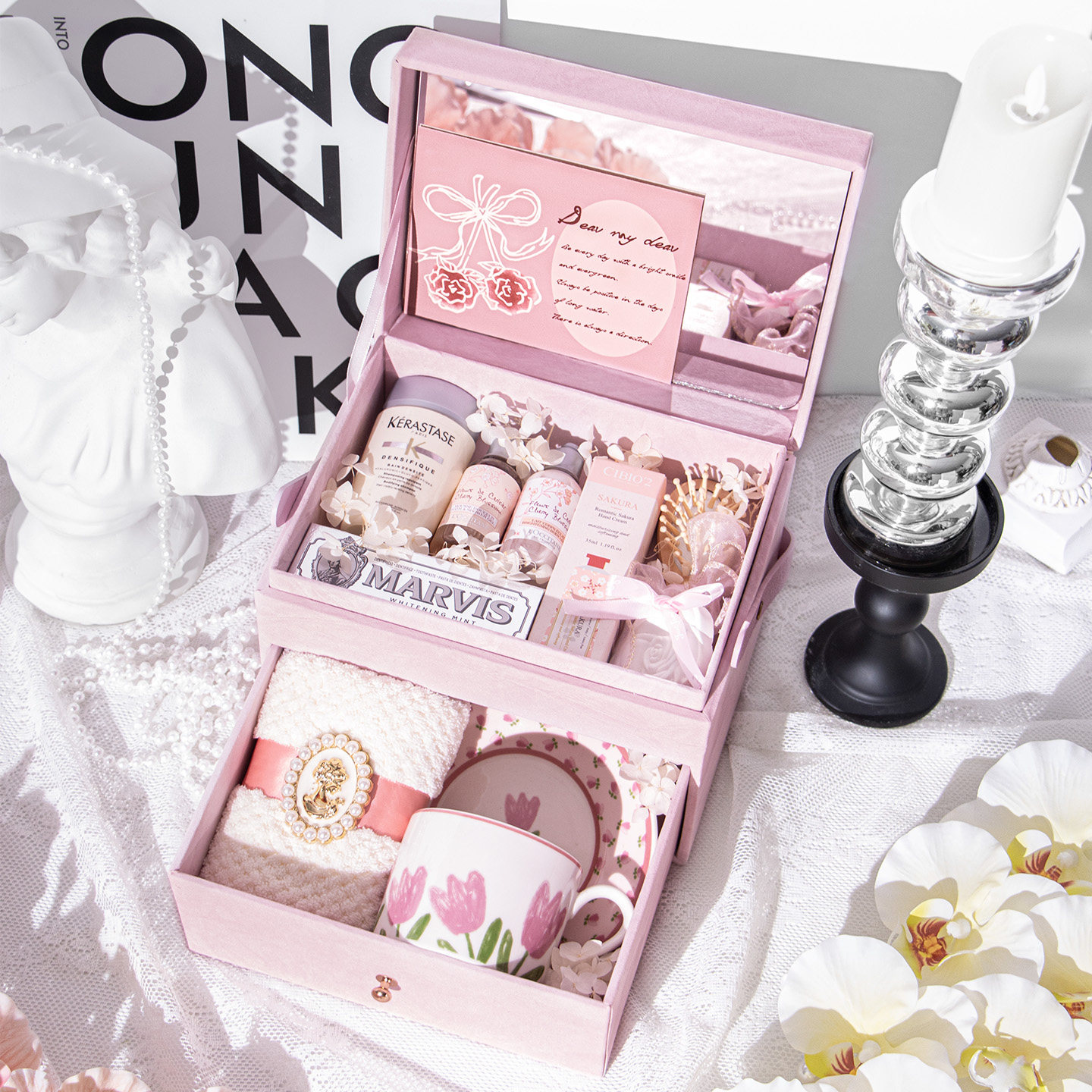 伴手礼女伴娘结婚高档实用礼物送闺蜜婚礼回礼小众高级化妆箱礼盒