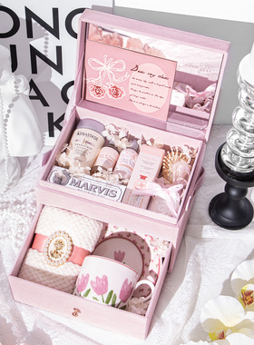 伴手礼女伴娘结婚高档实用礼物送闺蜜婚礼回礼小众高级化妆箱礼盒