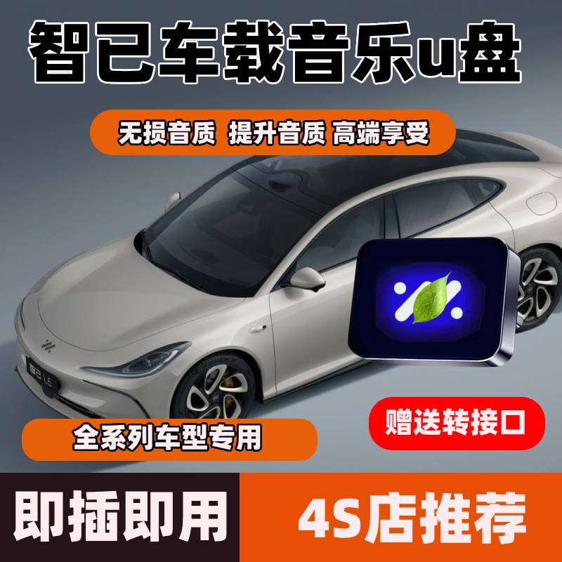 适用于智己L6专用车载歌曲u盘无损音乐智已LS6/LS7/L7配件改装用