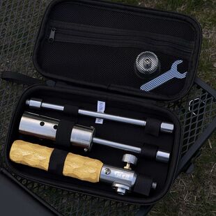 户外露营喷枪收纳野营烧烤点火器便携包EVA防撞配件收纳盒点火器