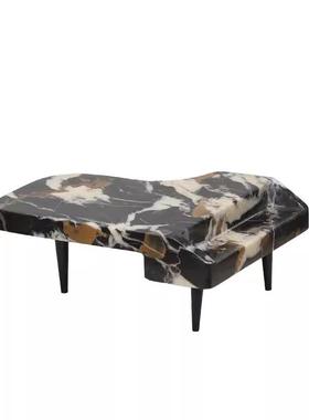 爆款大理石钢琴桌面摆件现代轻奢样板间桌面抽象几何小众家居陈列