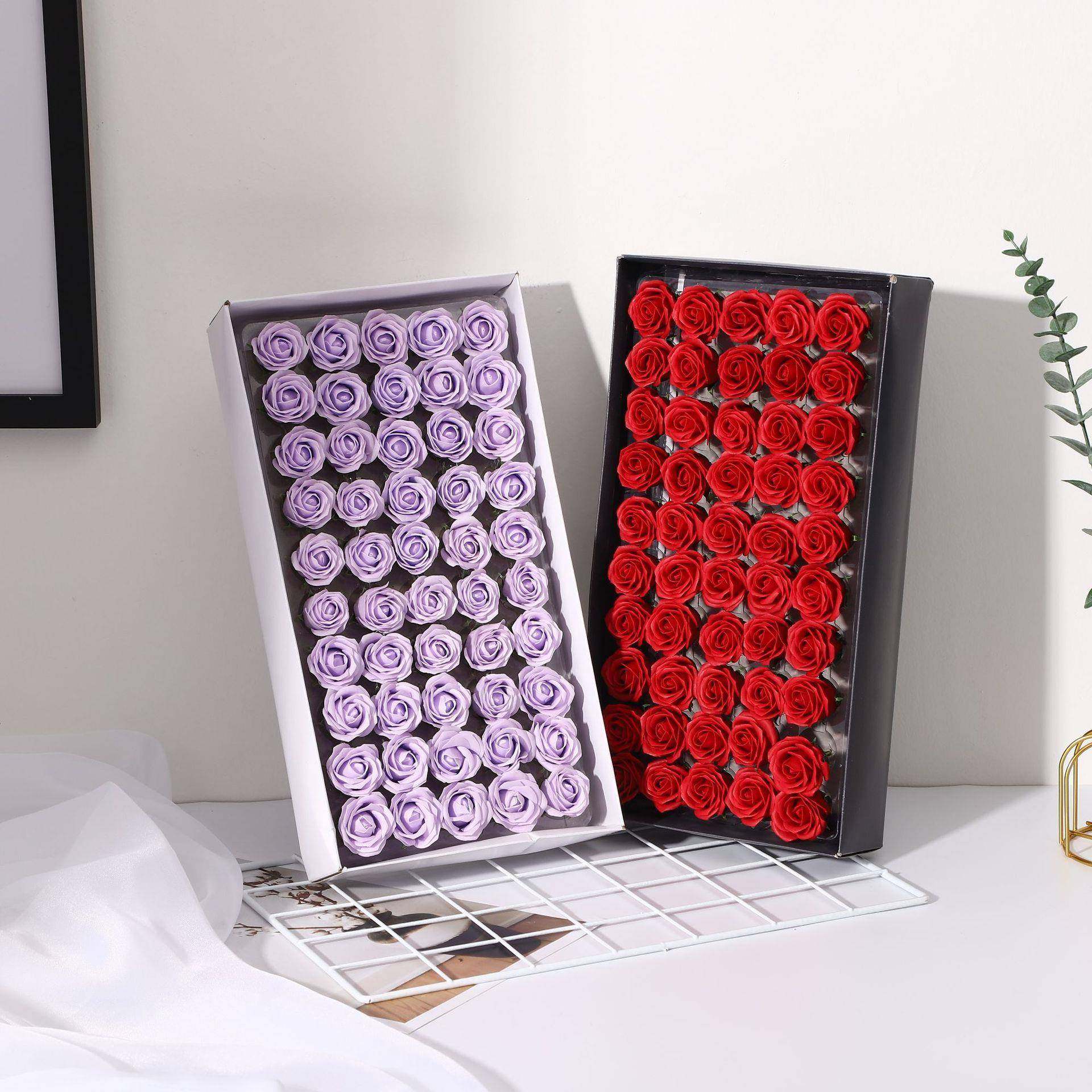 爆款厂家直营迷你拇指花花头diy半成品香皂花玫瑰花头肥皂花礼物,家居饰品,餐桌花艺,淘宝优惠券,粉丝福利购,淘宝优惠卷