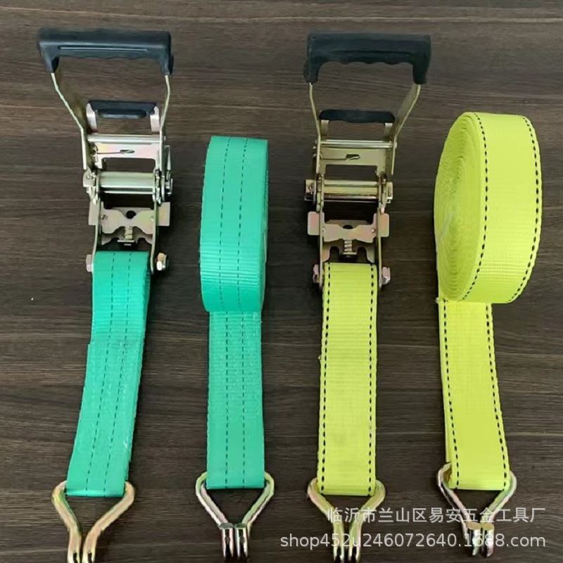 自产加厚涤纶捆绑带高强加厚捆绑器紧线器拉紧器拖车带刹车绳
