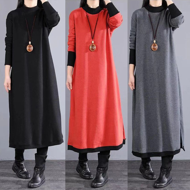 womenclothes文艺宽松拼