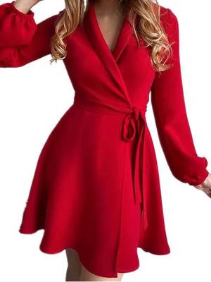 Formal dress for women long sleeves autumn ladies Dresses 女