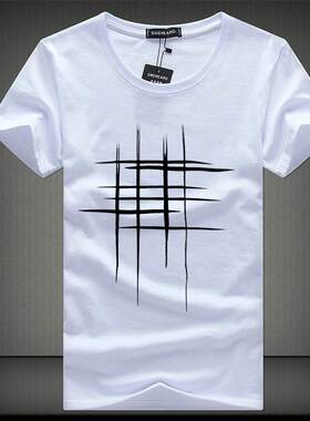 2020Men Summer Casual Cotton Shirts Tops Male t shirt男士T恤