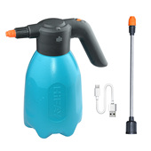 泓霏2L加长杆电动喷壶洒水壶小型喷雾器园艺浇水壶充电式 喷雾器