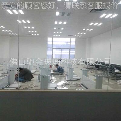 厂家直供电磁屏蔽玻璃 550防FIR信号泄柜露蔽玻璃夹胶玻屏机璃