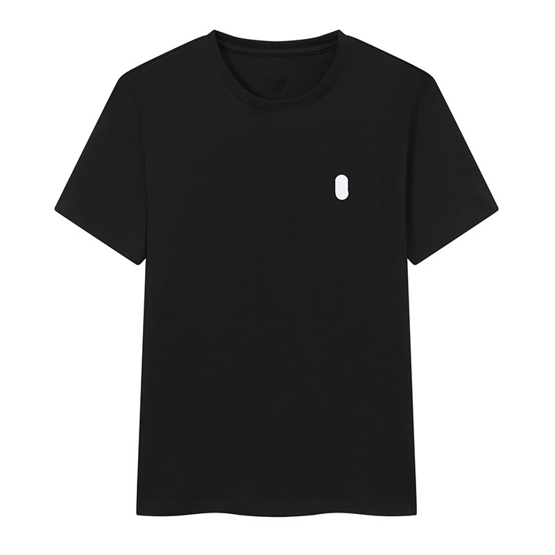 thumbnail for RLLPANDA Couple Multicolor Trademark Embroidery Logo T-shirt