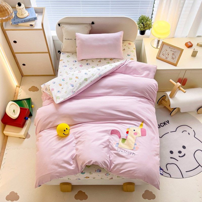 床上用品纯棉儿童被褥六件套宝宝午睡入园婴儿床幼儿园被子三件套,婴童用品,婴童床品套件,淘宝优惠券,粉丝福利购,淘宝优惠卷