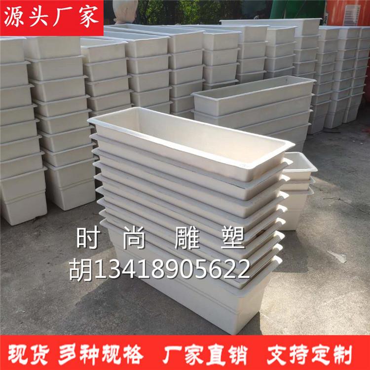 玻璃钢高架桥花槽.市政绿化高速公路路边长方形花盆.道路种植花箱