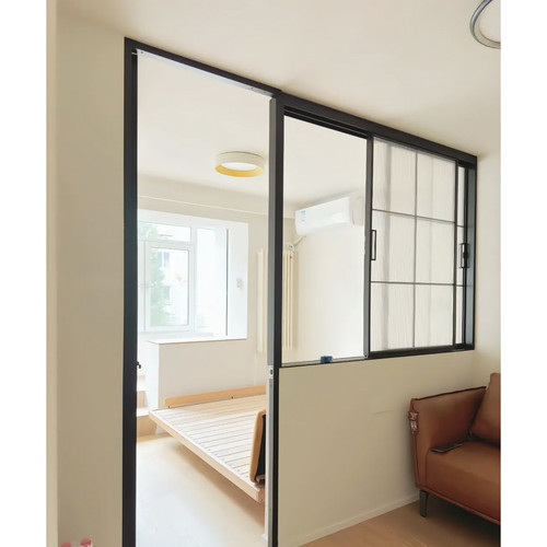 法式铝合金左右推拉窗