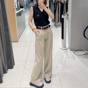 ariosee艾诺丝槿官方旗舰店2025夏秋款 AR323028 宽松阔腿裤 牛仔裤