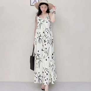 ariosee艾诺丝槿官方旗舰店2025夏季 吊带连衣裙50529040 新款 时尚