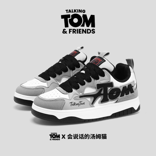 汤姆猫情侣面包鞋潮牌春夏板鞋