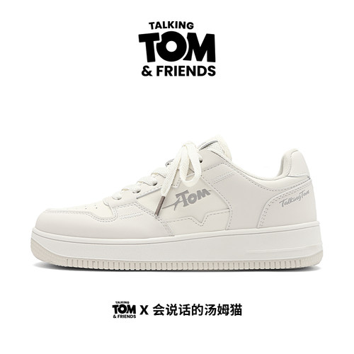汤姆猫空军板鞋情侣春夏小白鞋