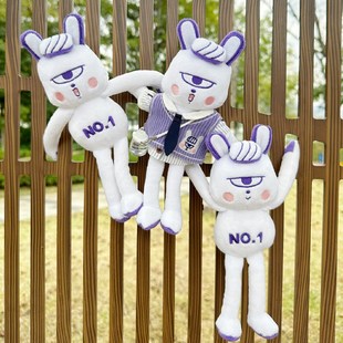 南波小兔学院装15cmr棉花娃娃衣服宝宝安抚玩具女孩布娃娃可爱玩