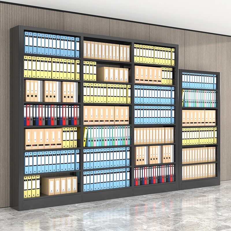 档案凭证柜书架文件柜办公室w资料整理架铁皮档案架密集架储物架