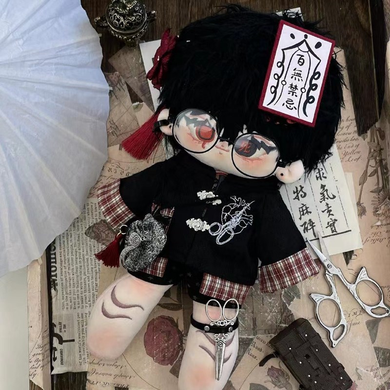 小裁缝娃衣特体刺绣版20cm棉花B娃娃衣服中国风汉服套装玩偶替换