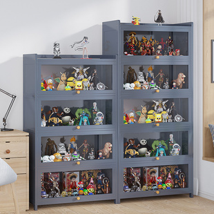 手办展示柜透明展览柜子礼品玩具模型收纳M柜家用摆件装饰品陈列