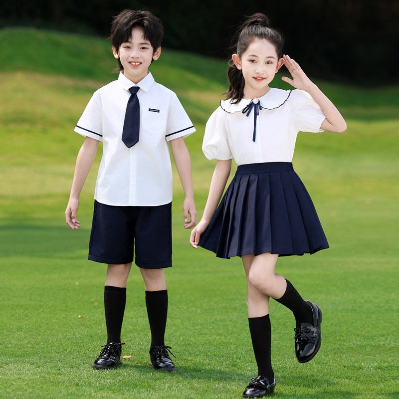 六一儿童节表演服小学生朗诵大合唱演出服装幼儿园夏季毕业照班服