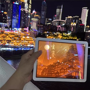 重庆创意伴手礼纸雕夜灯摆件家居装 饰客厅卧室灯饰洪崖洞旅游礼品