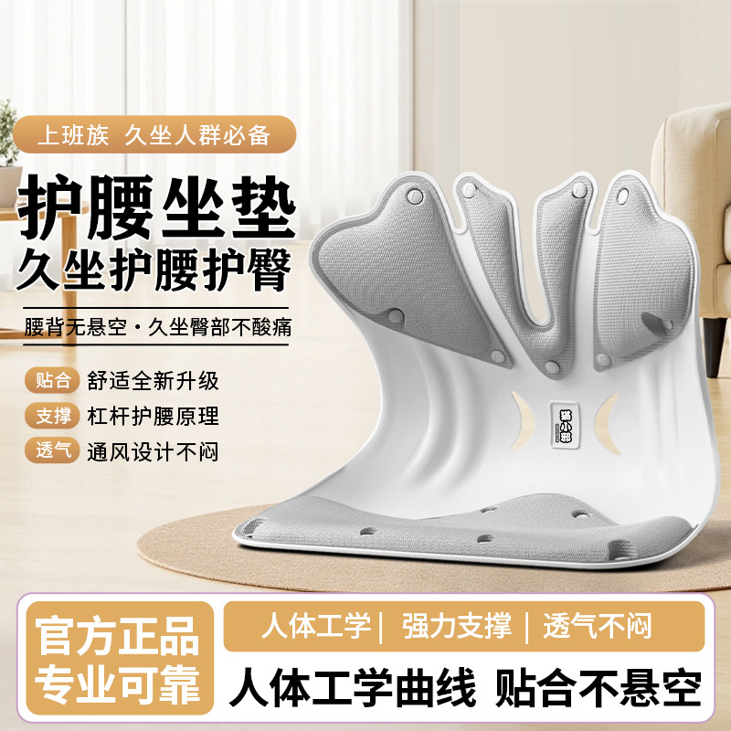 猫小邪护腰坐垫久坐神器座姿椅托办公室部支撑靠背人体工学旗舰店