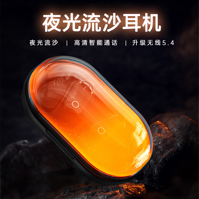 日本品质新款夜光流沙XG23Pro蓝牙耳机无线挂耳式OWS运动降噪翻译