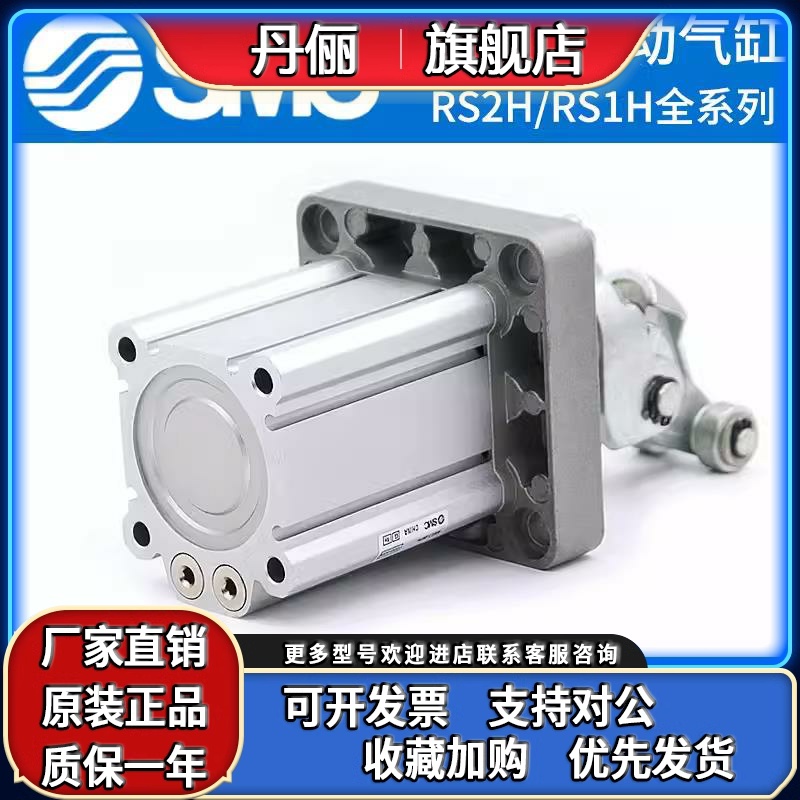 SMC止动阻挡气缸RSA RSH RS2H50A/63/80-30-40DL/M BL/M TM-X2701