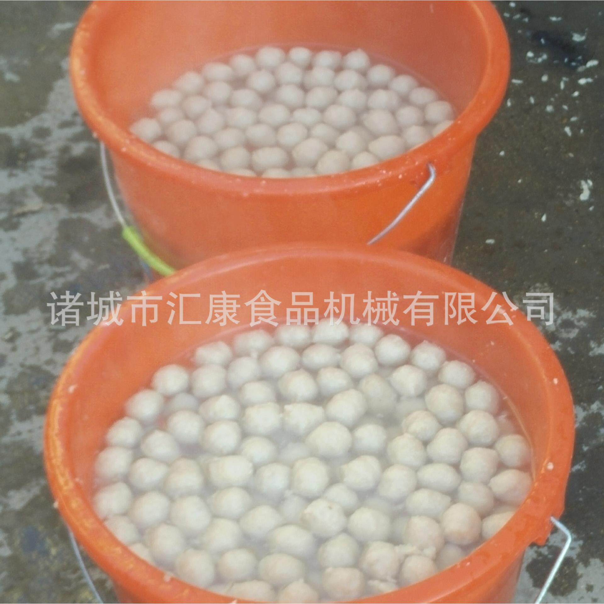 不锈钢子萝卜丸子成型心机 实OYE可墨鱼丸制造设备 丸子型号换道