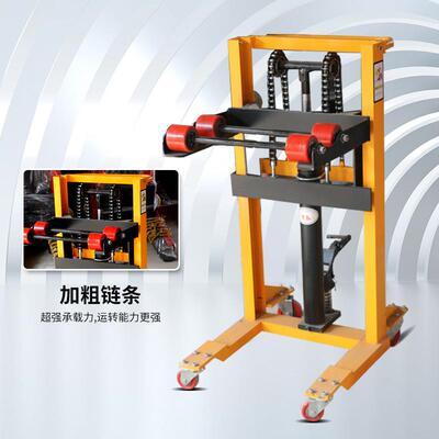 厂家供应卷搬运膜车 轻型塑料膜压卷液堆高车物料上料车工纸MPG位