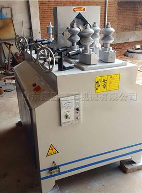 拖把杆圆棒 手楼梯扶圆柱旋头机机 js-22擀面杖圆棒砂光 厂家供机