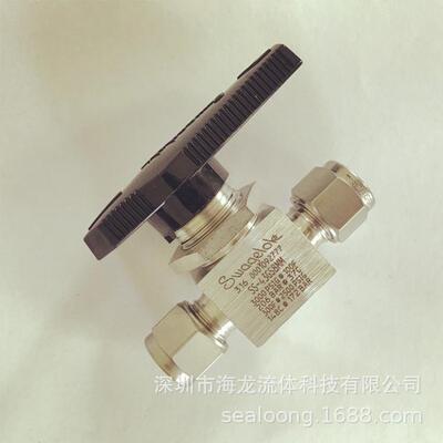 Swagelok球阀8MM卡套接口世伟洛克球阀SS-43GS8MM
