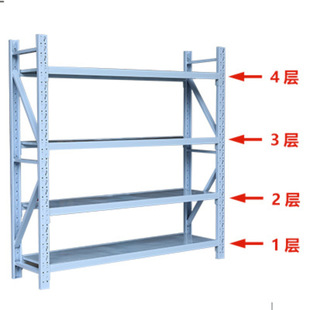 仓储货架置物架多层仓库储物架展示架库房铁架子钢架收纳加厚稳固