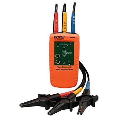Extech 480403三相电源和电机旋转测试仪