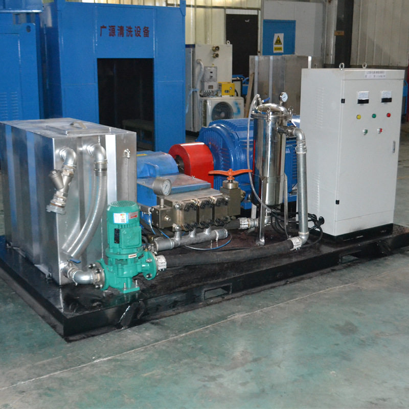 100Mpa电动工业冷水清洗机GYB-3列管水垢油污厂家柱塞泵清洗设备