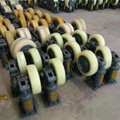 矿用L20L25L30滚轮罐耳LS42.5滚轮罐耳缓冲式 单双轮滚轮罐耳