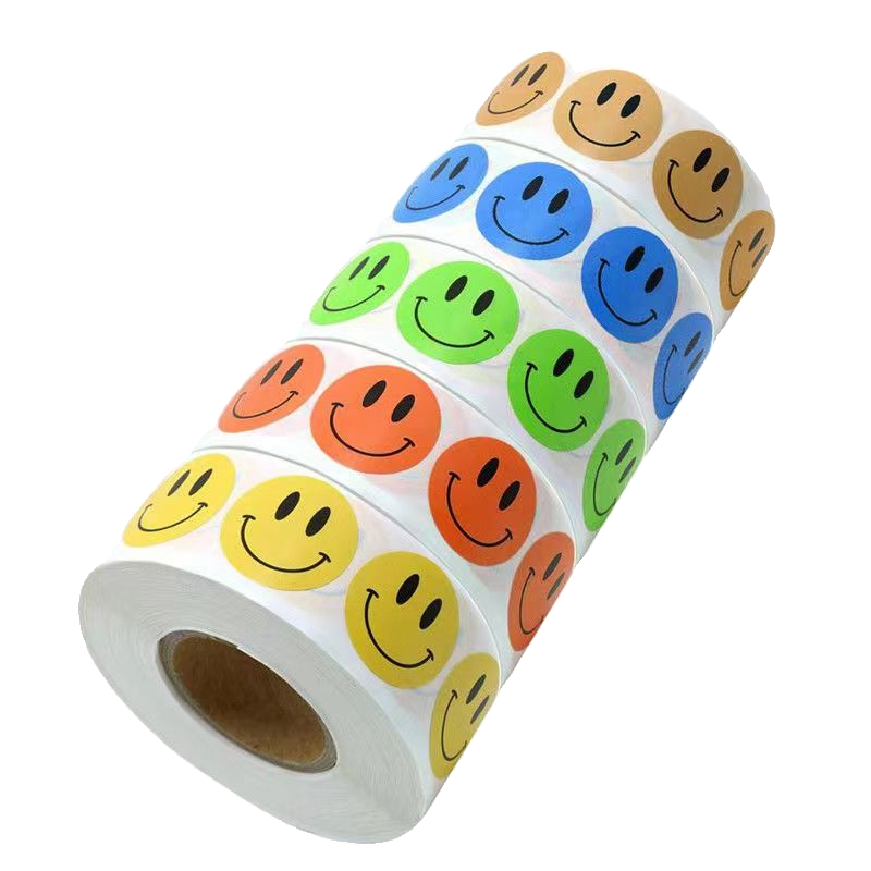 不干胶笑脸贴纸表情贴纸