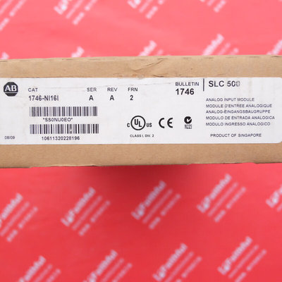 Allen-Bradley 1746-NI16I AB全新模拟量输入模块 全新未拆封包装