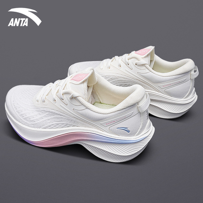 安踏女鞋叶子5跑步鞋2026春季新款减震轻便运动鞋学生跑鞋