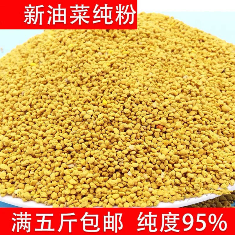 2023新鲜油菜纯花粉纯油菜粉花粉油菜花粉花粉油菜粉食用颗粒