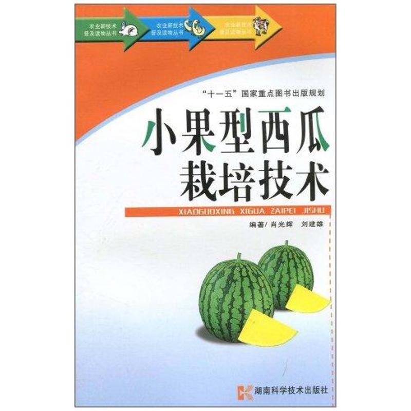 正版小果型西瓜栽培技术/农村新技术普及读物丛书