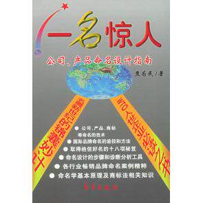 正版一名惊人--公司. 产品命名设计指南